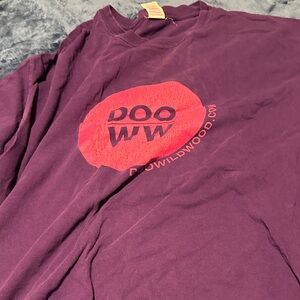 Purple T-Shirt with pink Graphic